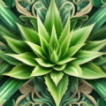 aloe vera, digital art, trending on artstation, hd, in a symbolic and meaningful style, insanely detailed and intricate, hypermaximalist, elegant, ornate, hyper realistic, super detailed
