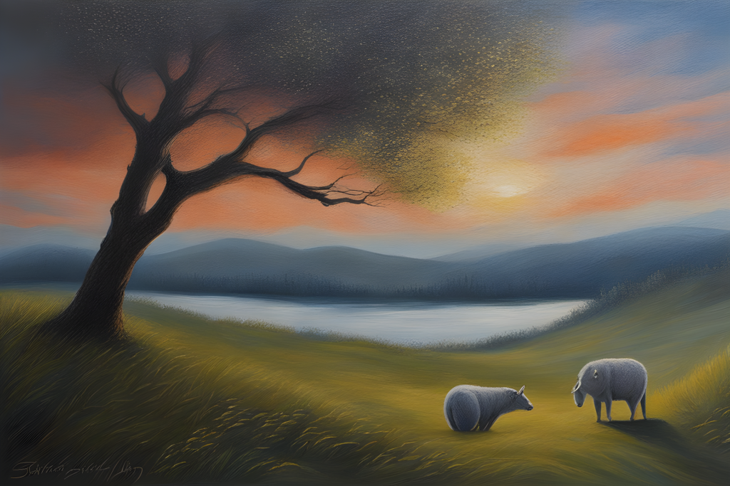 stará žena dává rady o zdraví acrylic painting, award winning art, trending